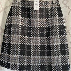 Loft Mini Skirt Plaid